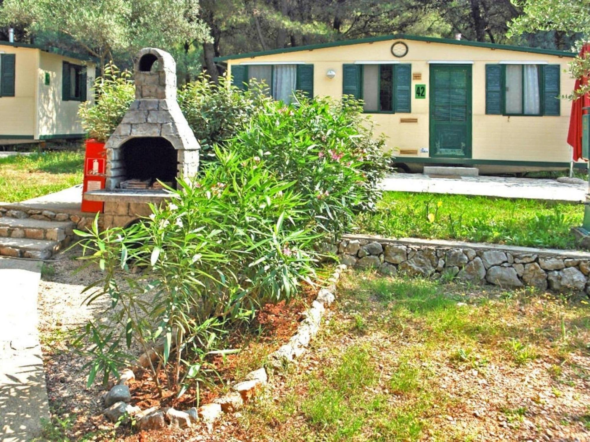 Mobile Homes In Camp Kovacine, Cres, With Long Pebble Beach Exterior photo